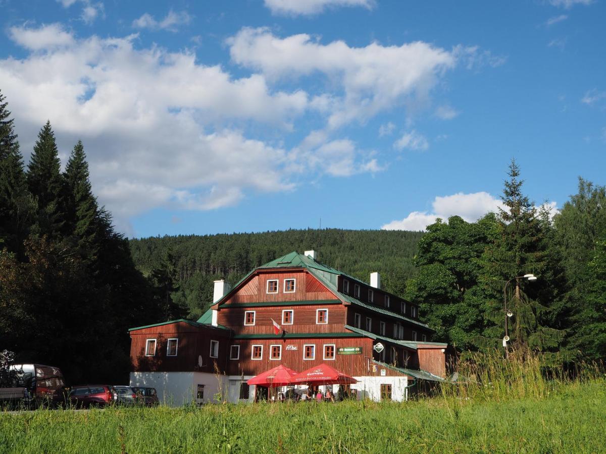 Hotel Alba Destne v Orlickych horach Bagian luar foto