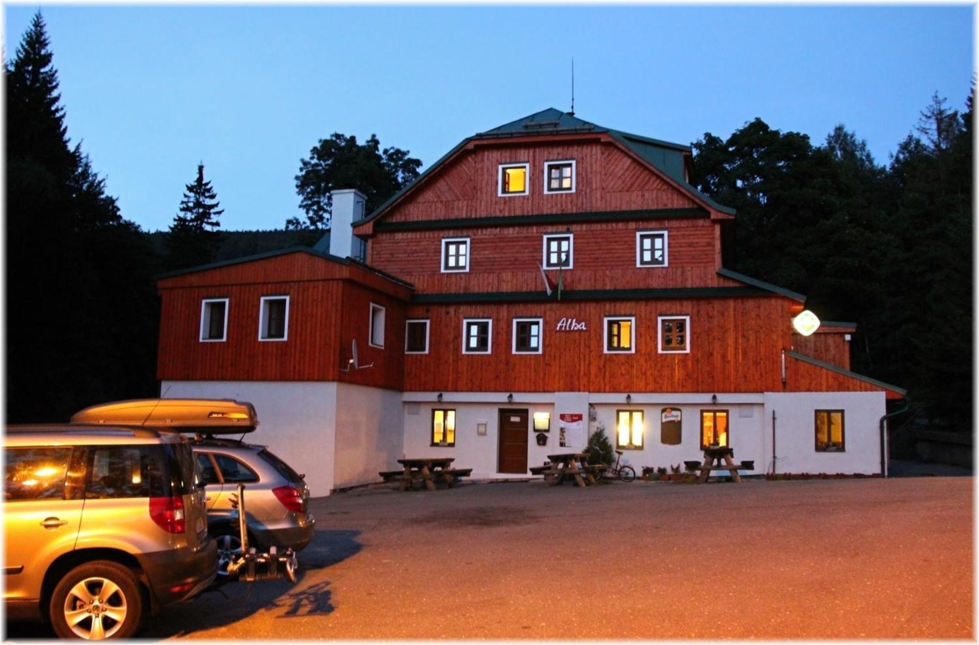 Hotel Alba Destne v Orlickych horach Bagian luar foto