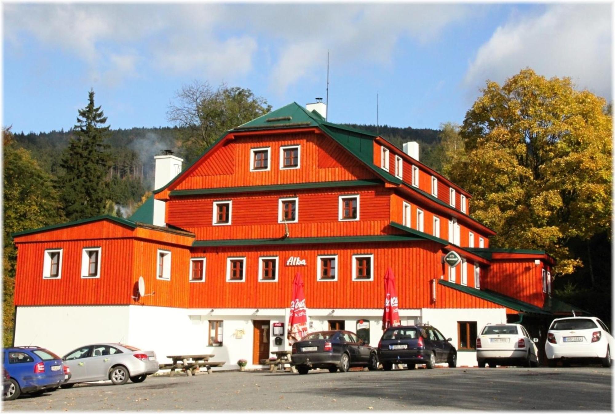 Hotel Alba Destne v Orlickych horach Bagian luar foto