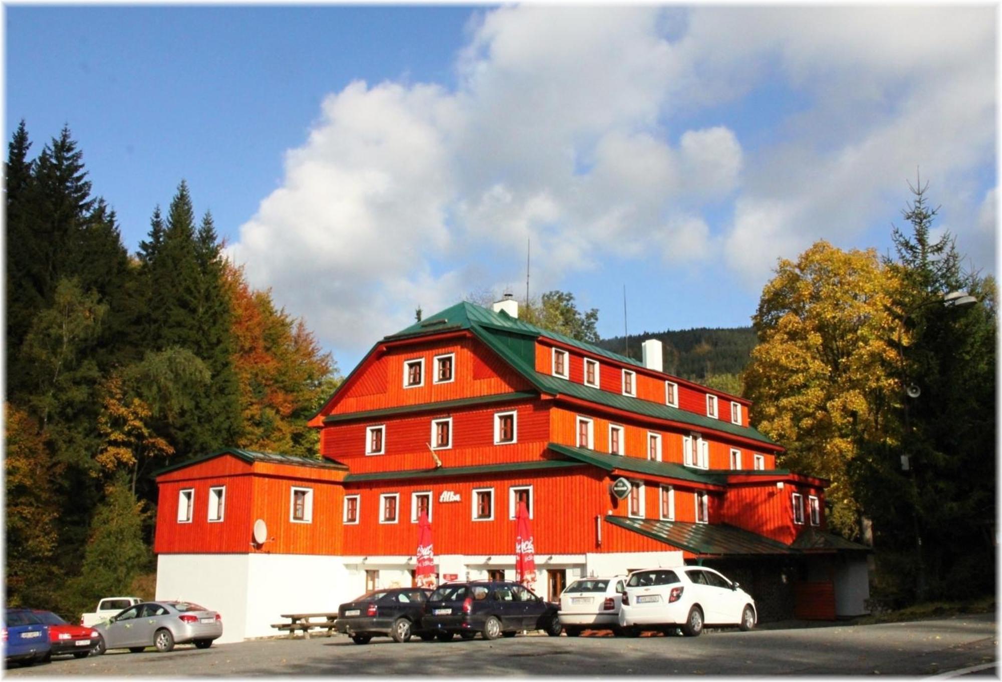 Hotel Alba Destne v Orlickych horach Bagian luar foto