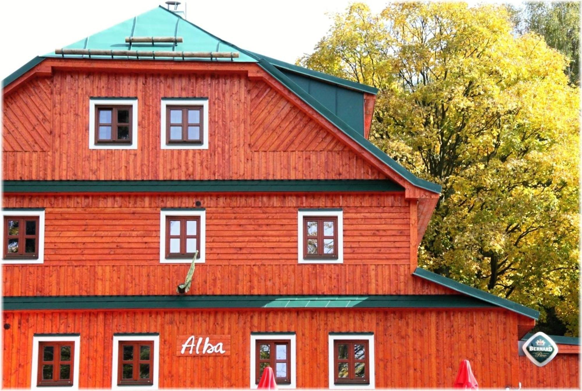 Hotel Alba Destne v Orlickych horach Bagian luar foto